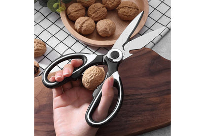 Multifunctional Kitchen Scissors - White/Black
