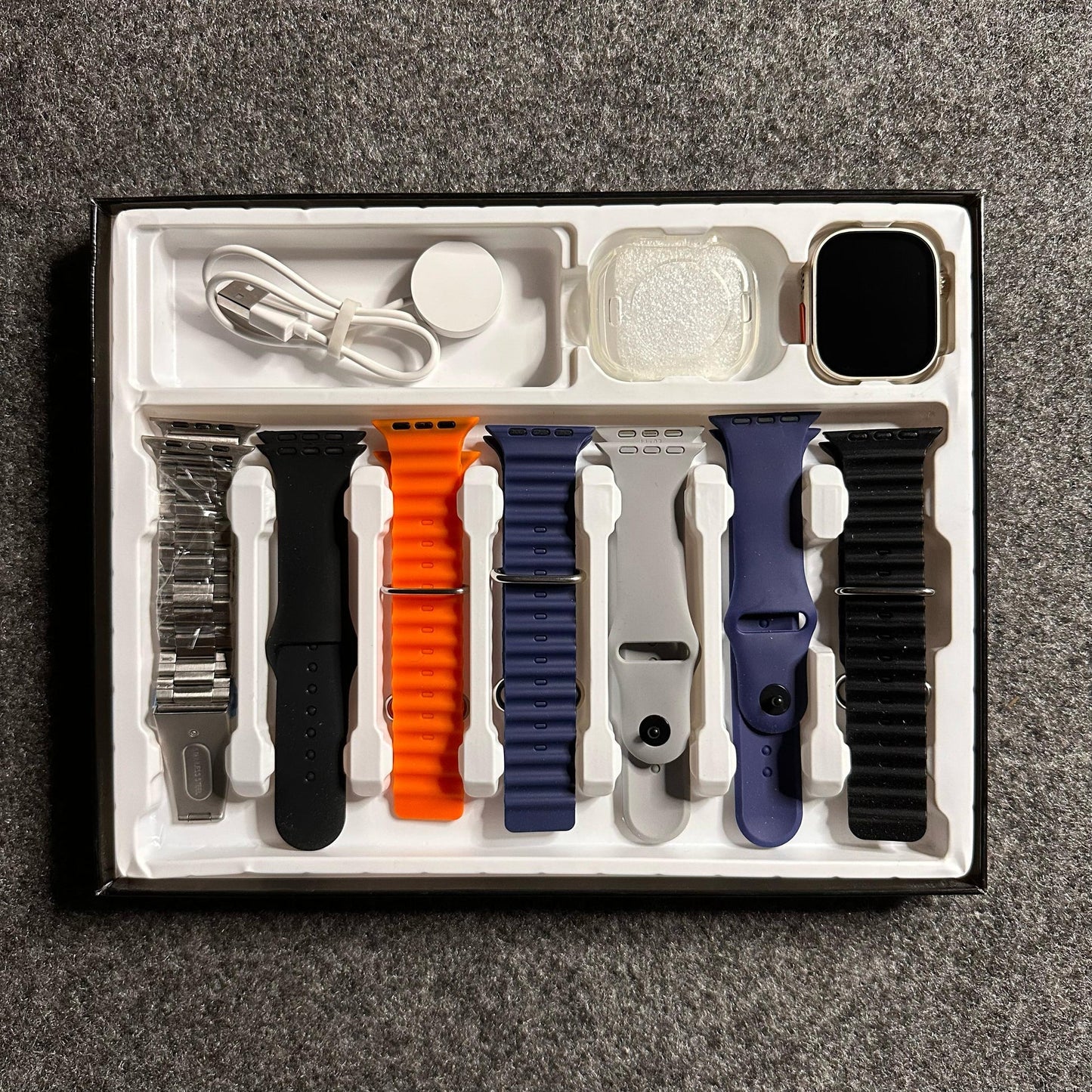 SMART WATCH + 7 BANDS